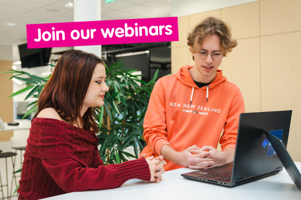 Join our webinars