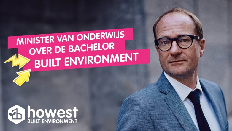 Howest - Built Environment, Minister van Onderwijs Ben Weyts