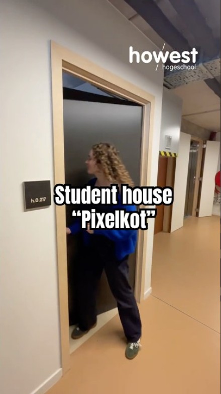 Howest - studentenhuis "Pixelkot"