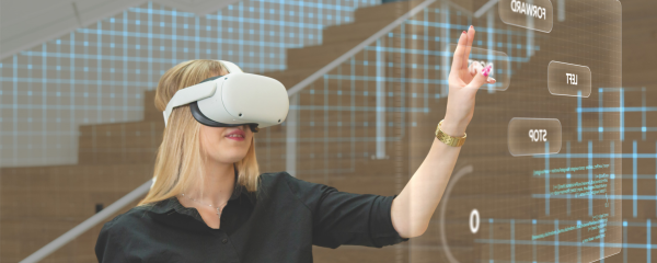 Kijk met VR naar je eigen ontworpen 3D-wereld