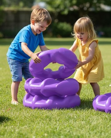 Howest_IPO_Kinderen die rotomoulding stapelen