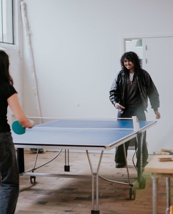 Having fun at Devine