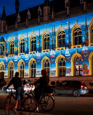 Devine projection mapping Wonder Festival