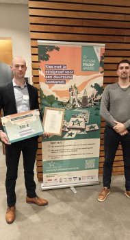 Jors Vandevelde in de prijzen op de eerste editie van Future Proef Award