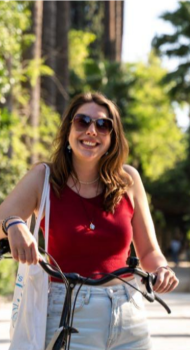 Fietstours in Athene: de stage van Marie